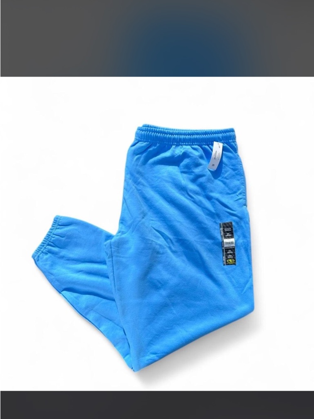 Athletic works Blue women’s  Sweatpants elastic waist w pockets women’s 3X